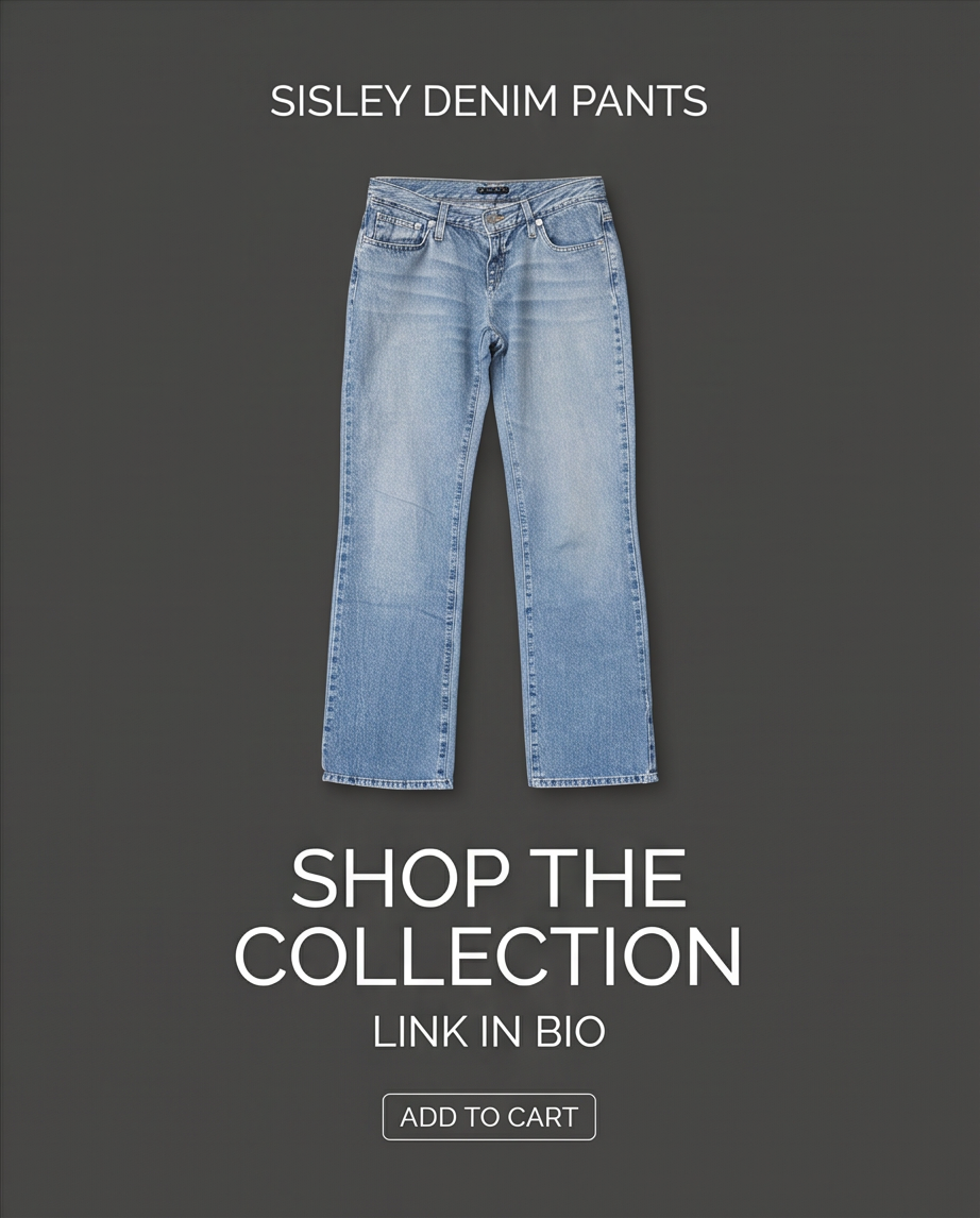 Pantalon Sisley — bon état — taille 42 italien