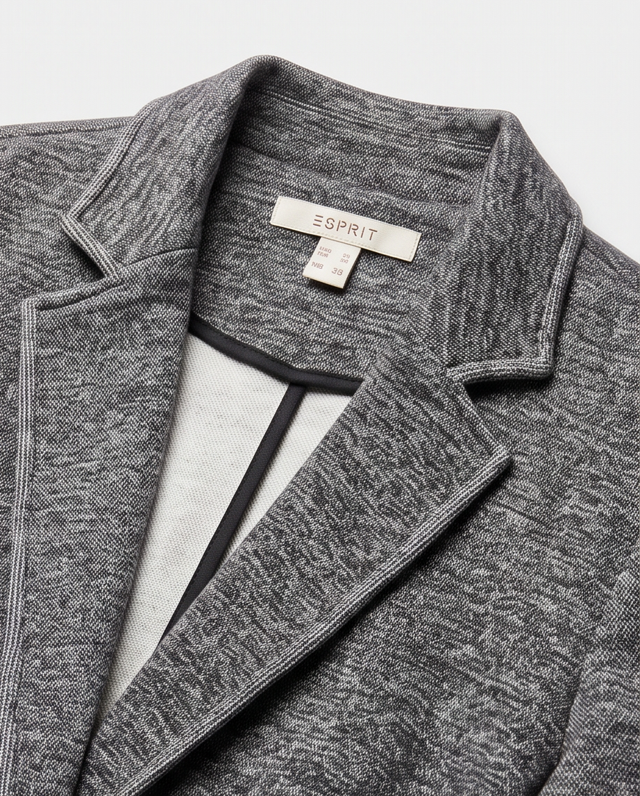 Esprit blazer gris chiné — très bon état — taille 36