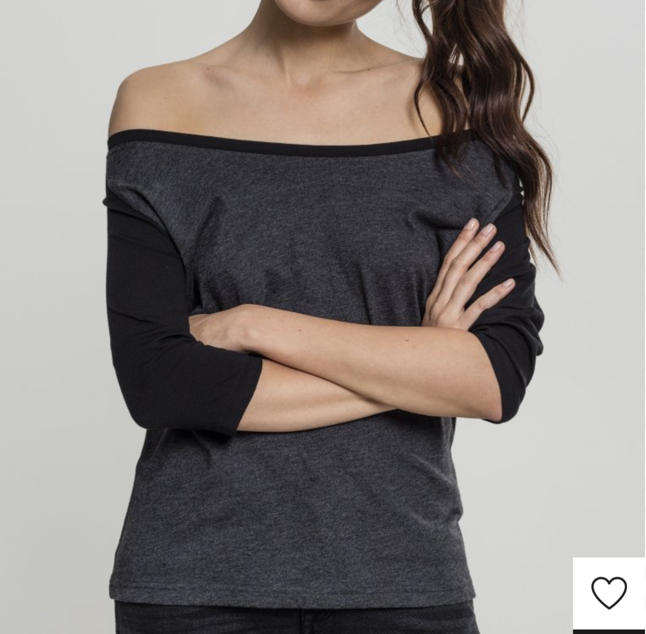 Urban Classics LADIES 3/4 CONTRAST 3 t-shirts - très bon état - S