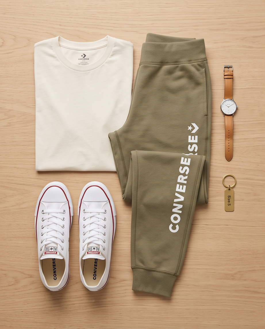 CONVERSE bas de pantalon sport — bon état  — taille M