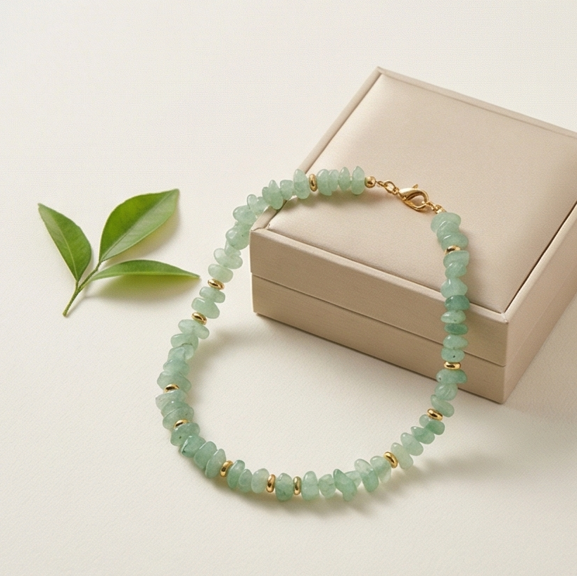 Elli AVENTURIN CHOKER Collier - Neuf