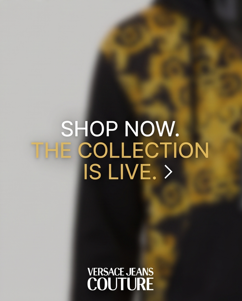 VERSACE JEANS COUTURE – Sweat zippé Barocco Homme – M – Neuf avec étiquette
