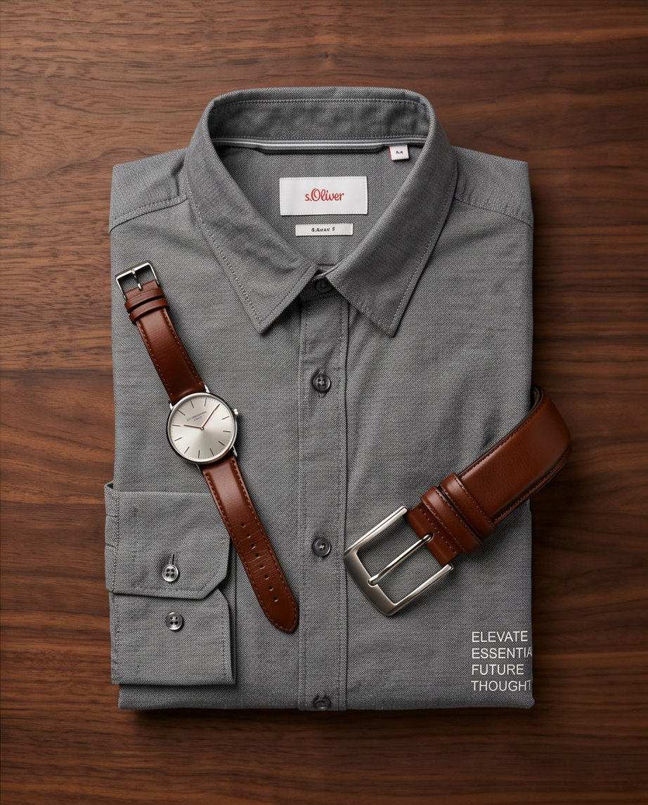 S.Oliver chemise homme - neuve - M