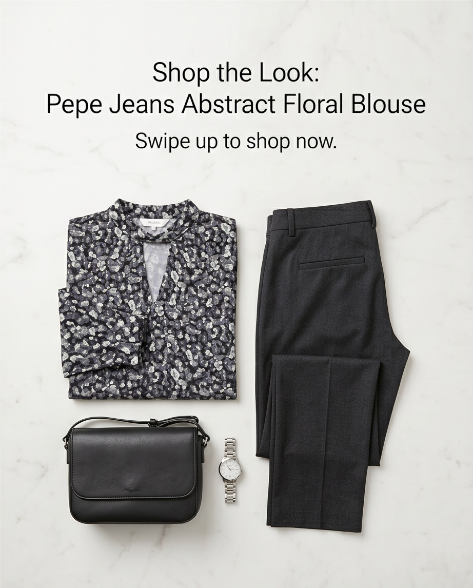 Pepe Jeans blouse grise - neuve- taille M