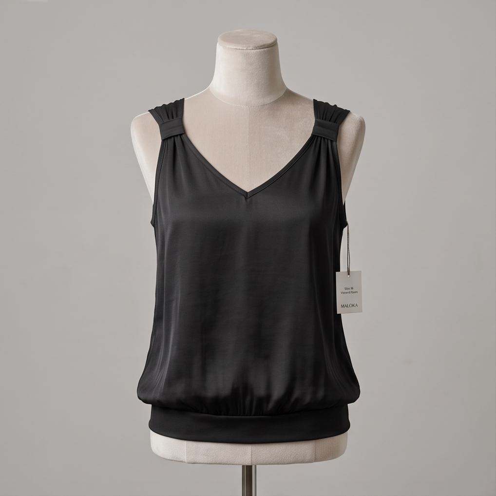 Maloka top noir - neuf - taille 36
