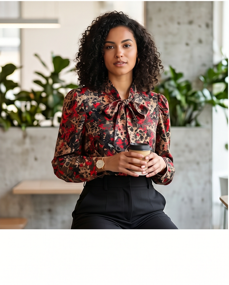 Tramontana blouse multicolore - neuve - taille 36