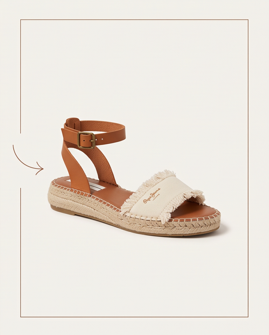 Sandales Compensées Pepe Jeans — Comme Neuves — Taille 38