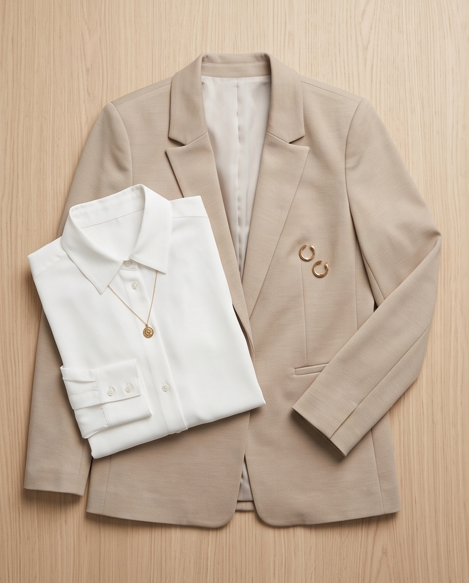 S.Oliver blazer beige - neuf - taille 38