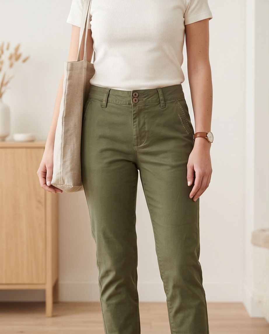 Lpb pantalon kaki - neuf - taille 36 & 38 & 40