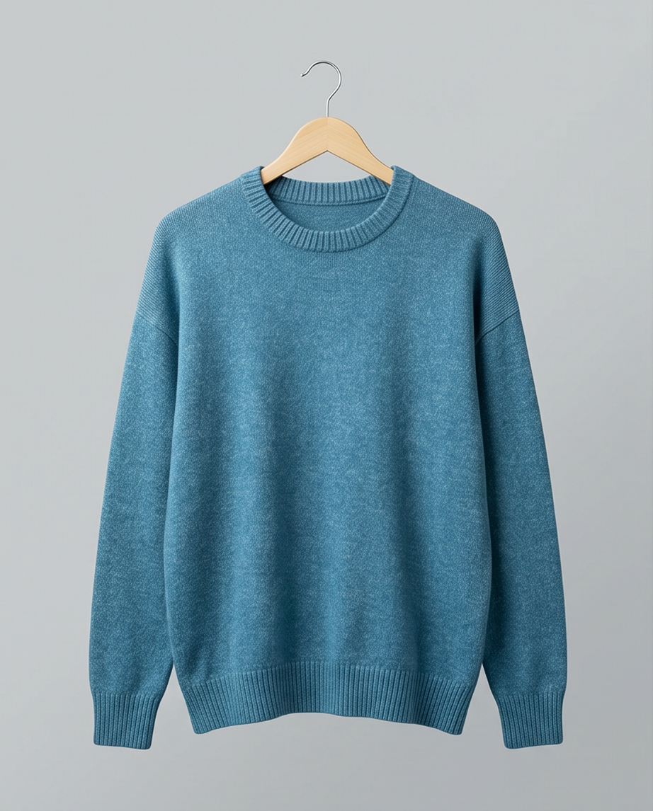 Pull Esprit Homme Coton Polyester Vert — Neuf — Taille XL