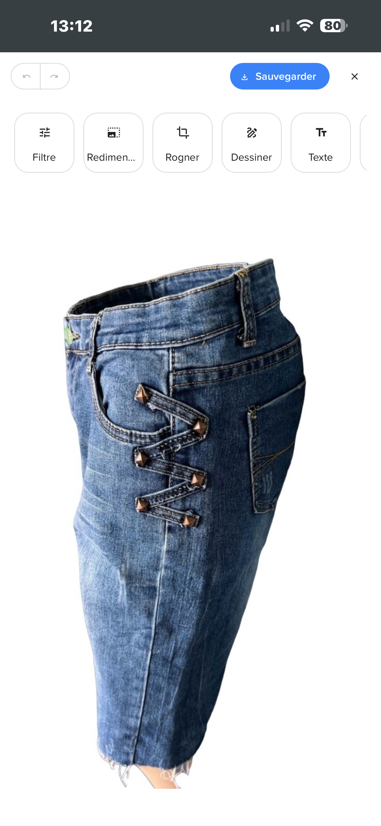 PARTY jeans shorts - très bon état - M