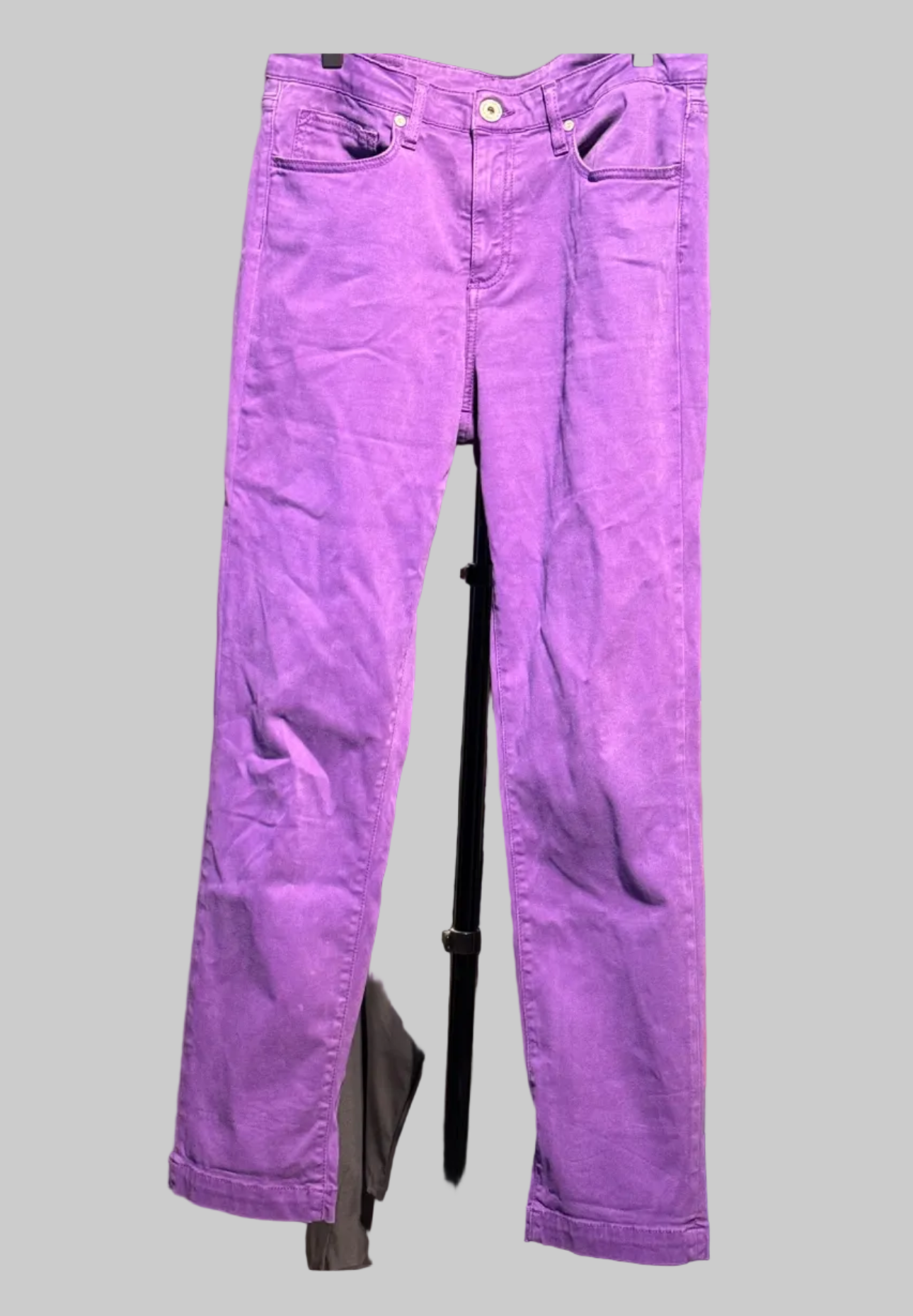 DenimStudio pantalon slim mauve - très bon état - 38