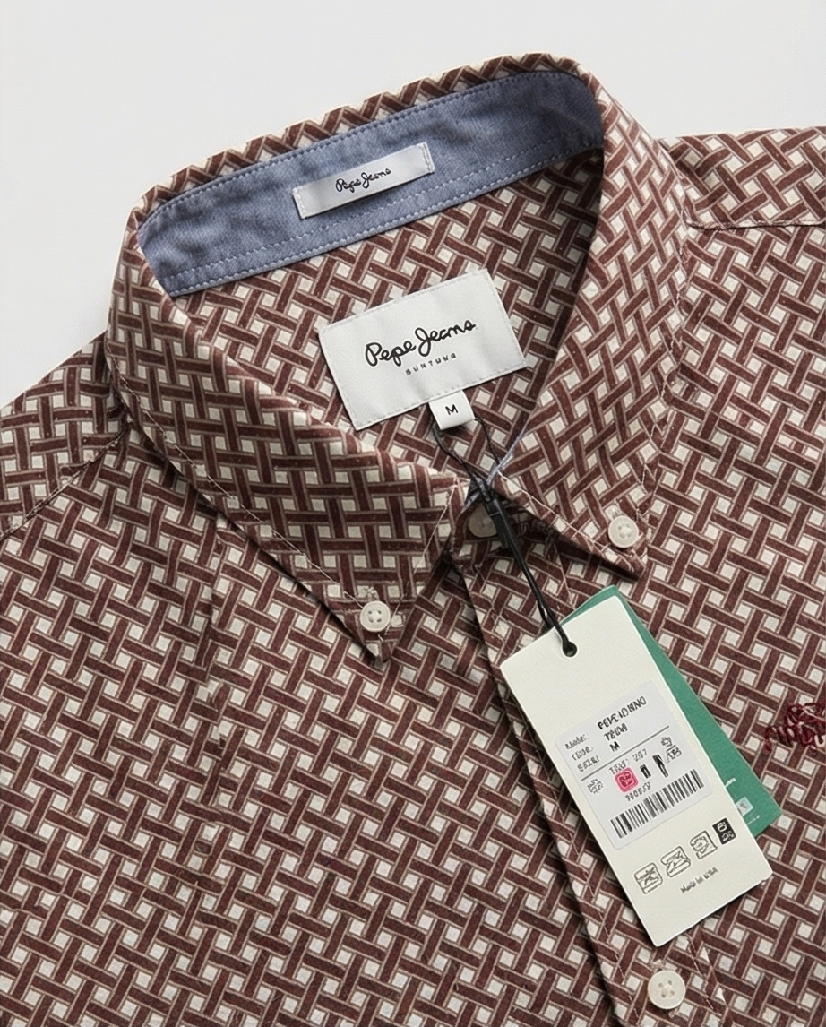 Chemise Pepe Jeans Homme Taille M - Collection Actuelle
