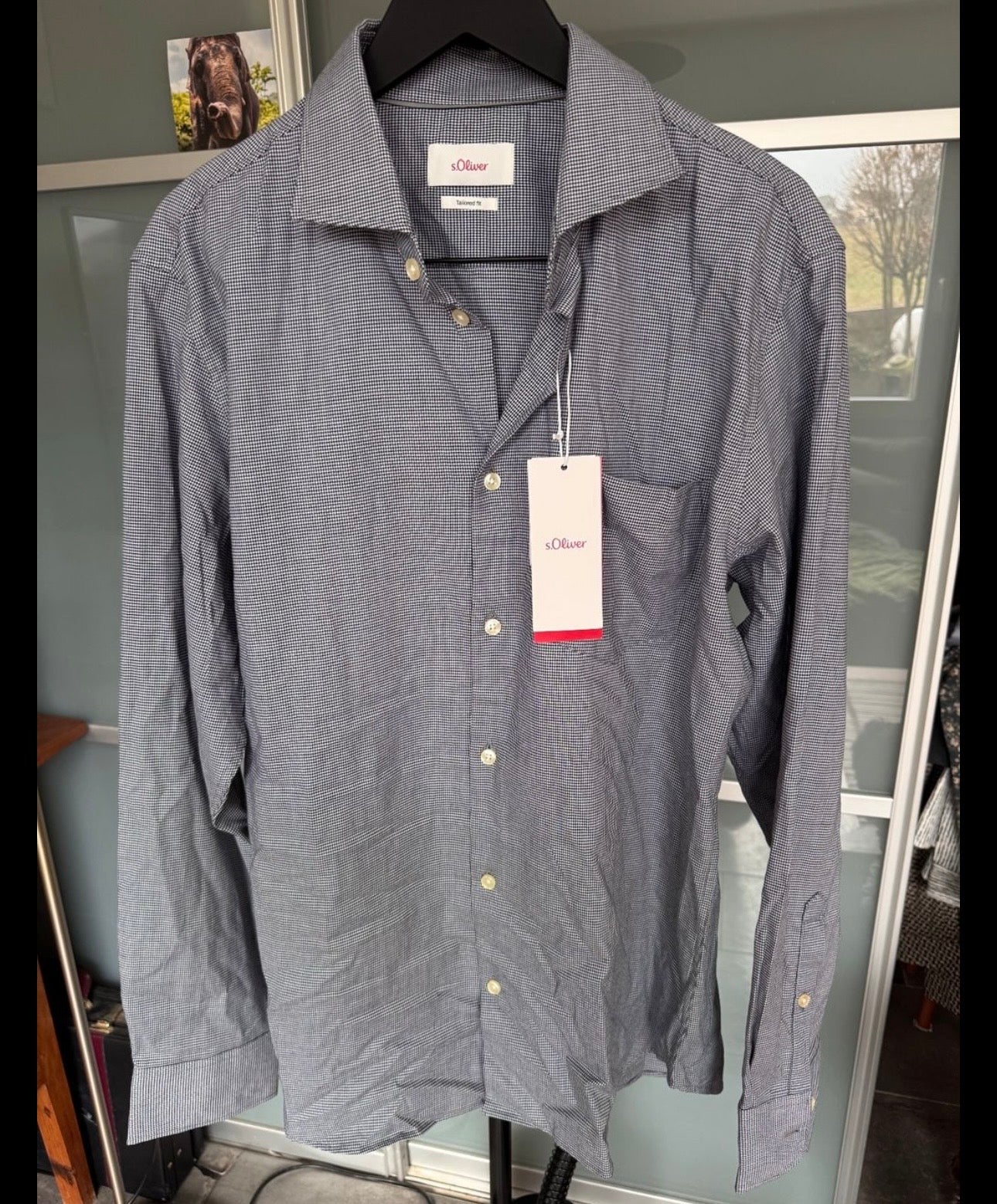 Chemise homme S.Oliver - neuve - L