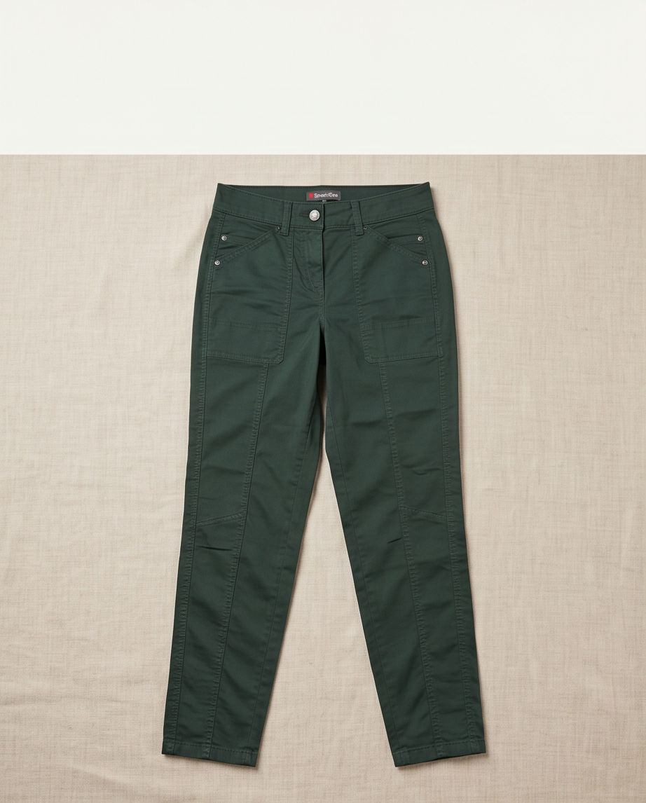 Street One Pantalon vert sapin - Neuf - taille 34  & 40