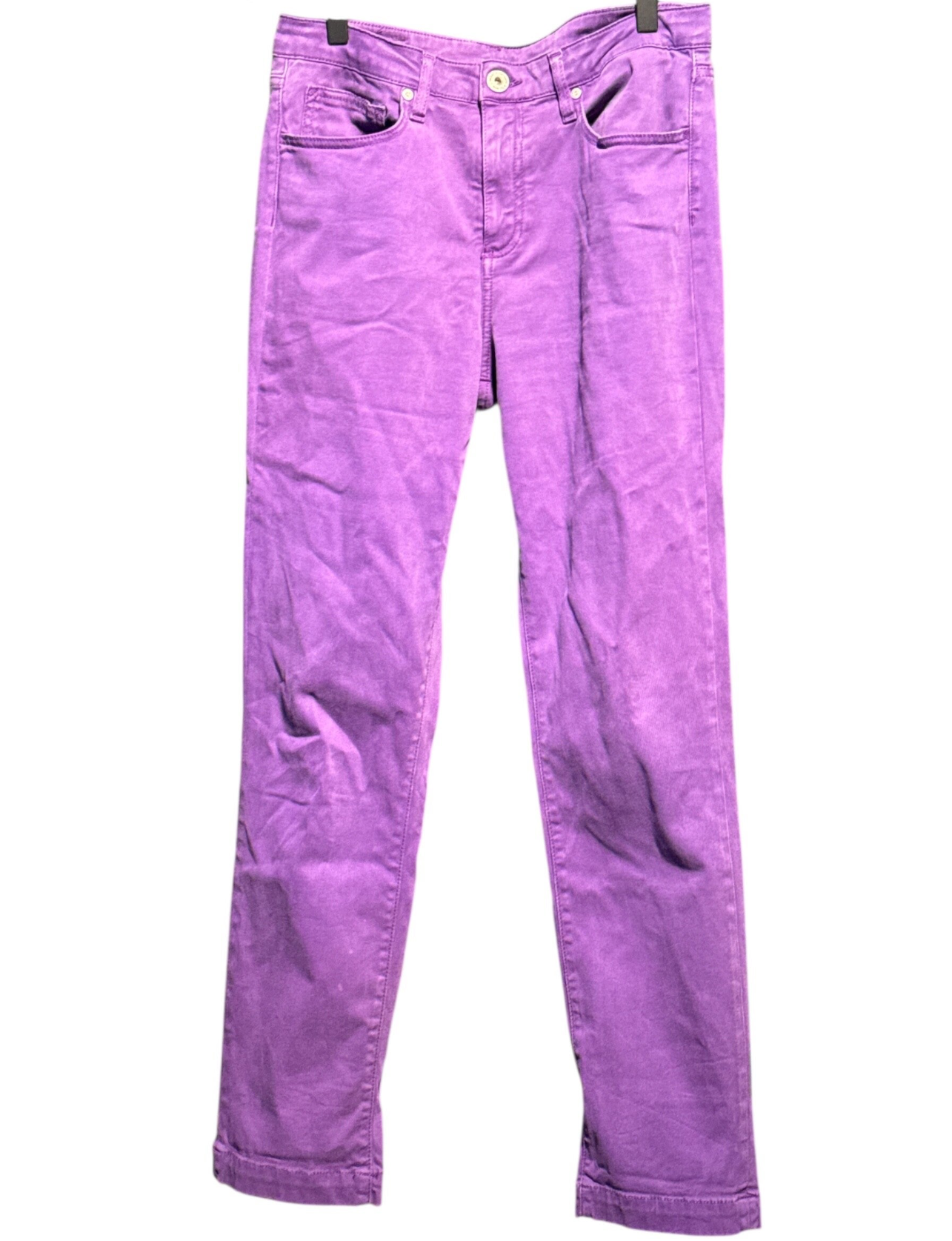 DenimStudio pantalon slim mauve - très bon état - 38