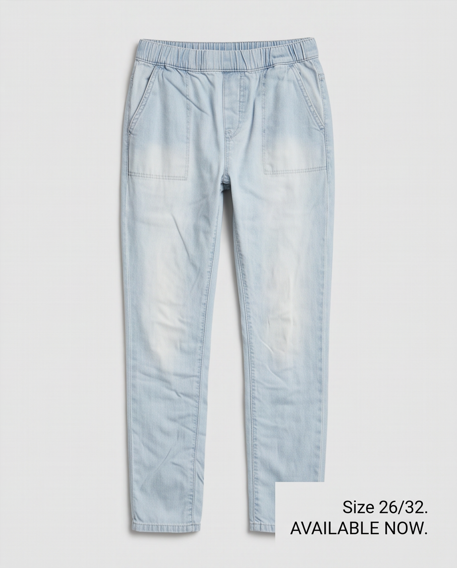 edc jeans clair — état correct — taille 26/32