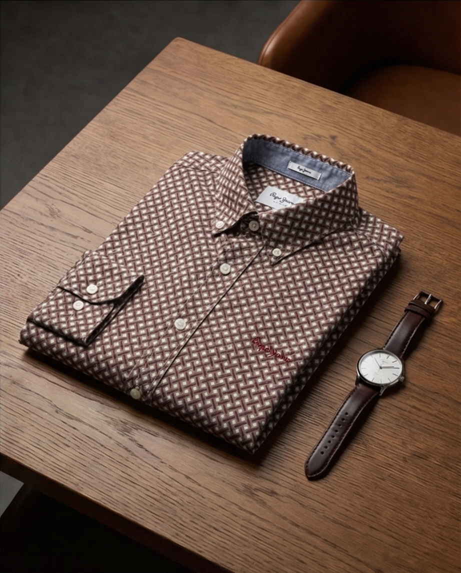 Chemise Pepe Jeans Homme Taille M - Collection Actuelle
