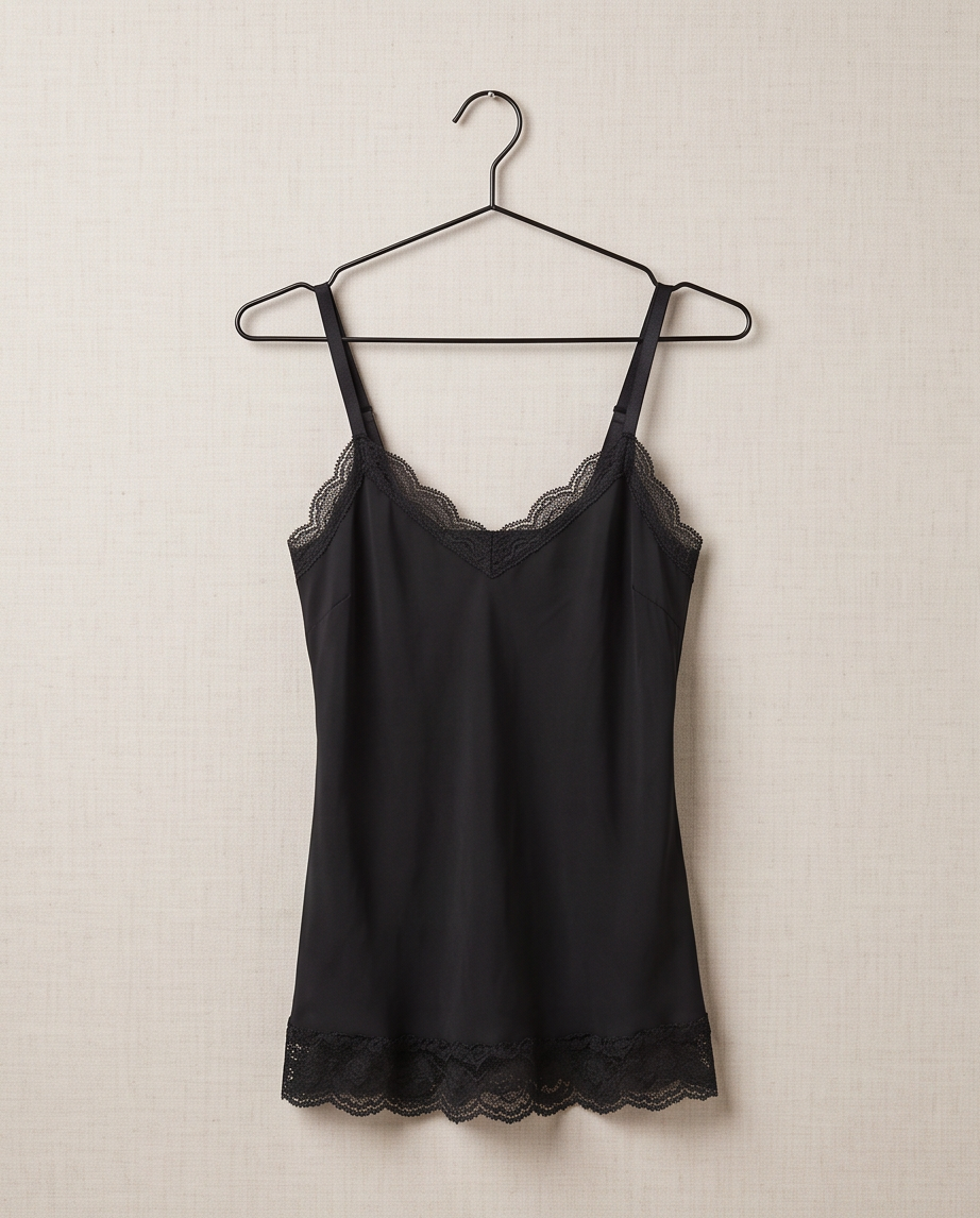caraco noir — bon état — taille S/M