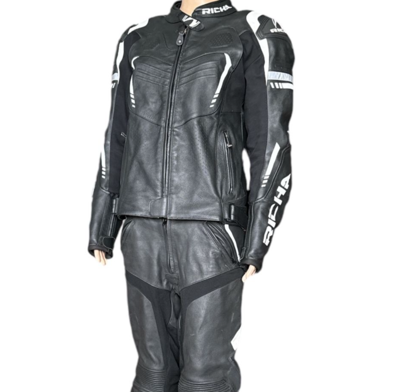 RICHA VÊTEMENT CUIR MOTO - très bon état - 50