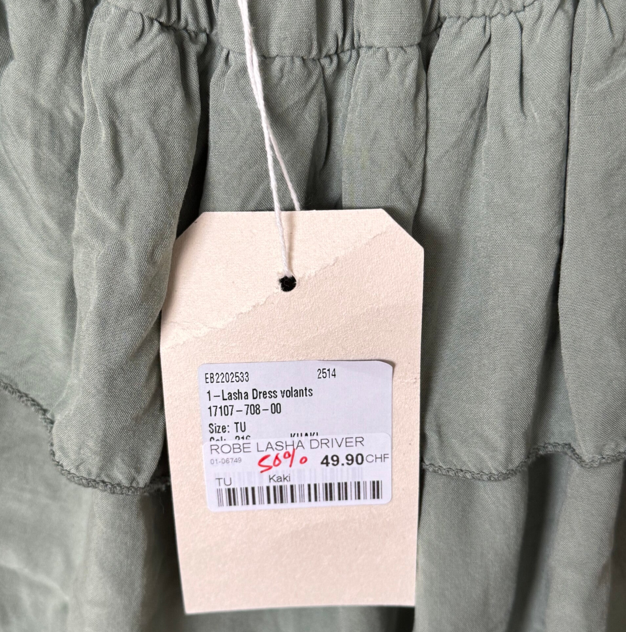 Driver Jeans Robe - neuve - TU