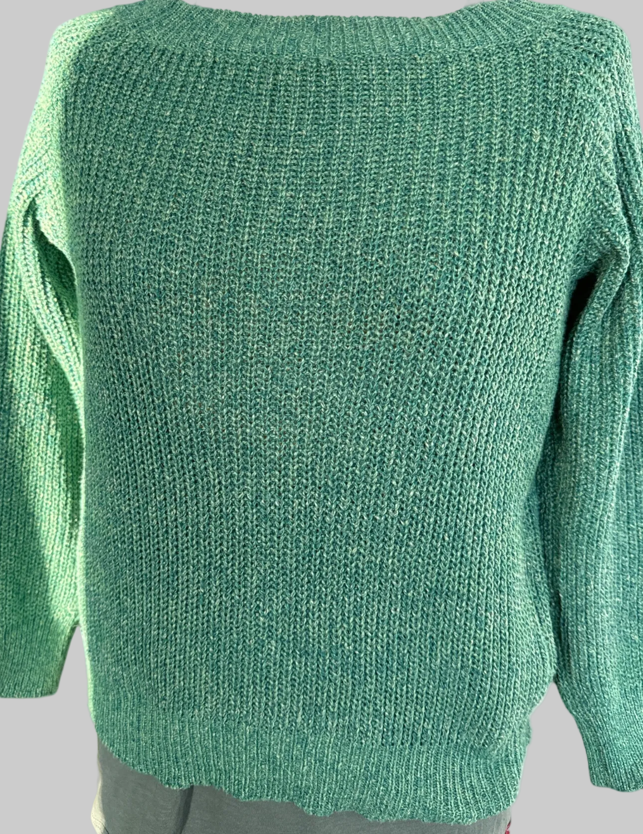 Pull vert - très bon état - S