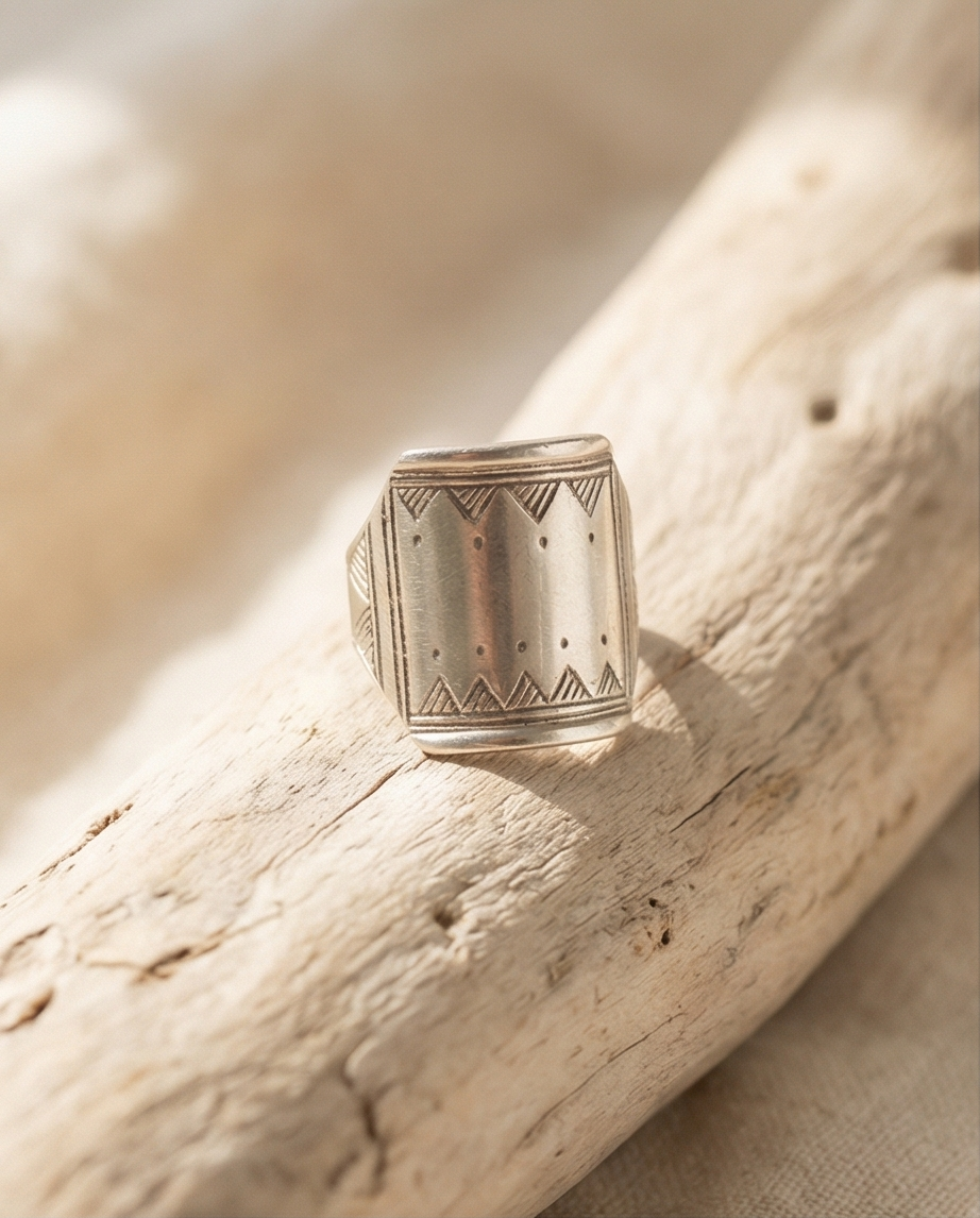 Bague artisanale argent (Vendu)