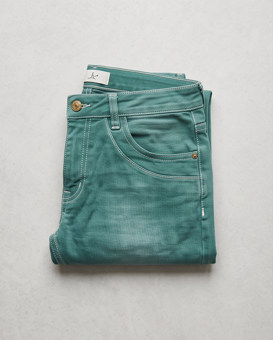 Please pantalon vert foncé — très bon état — taille XS