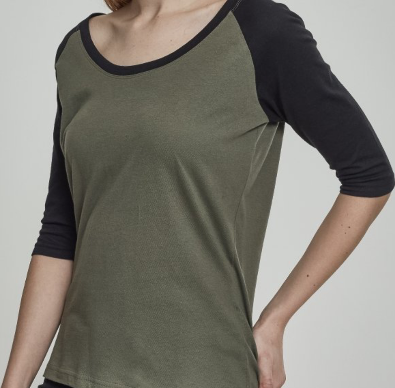 Urban Classics LADIES 3/4 CONTRAST 3 t-shirts - très bon état - S