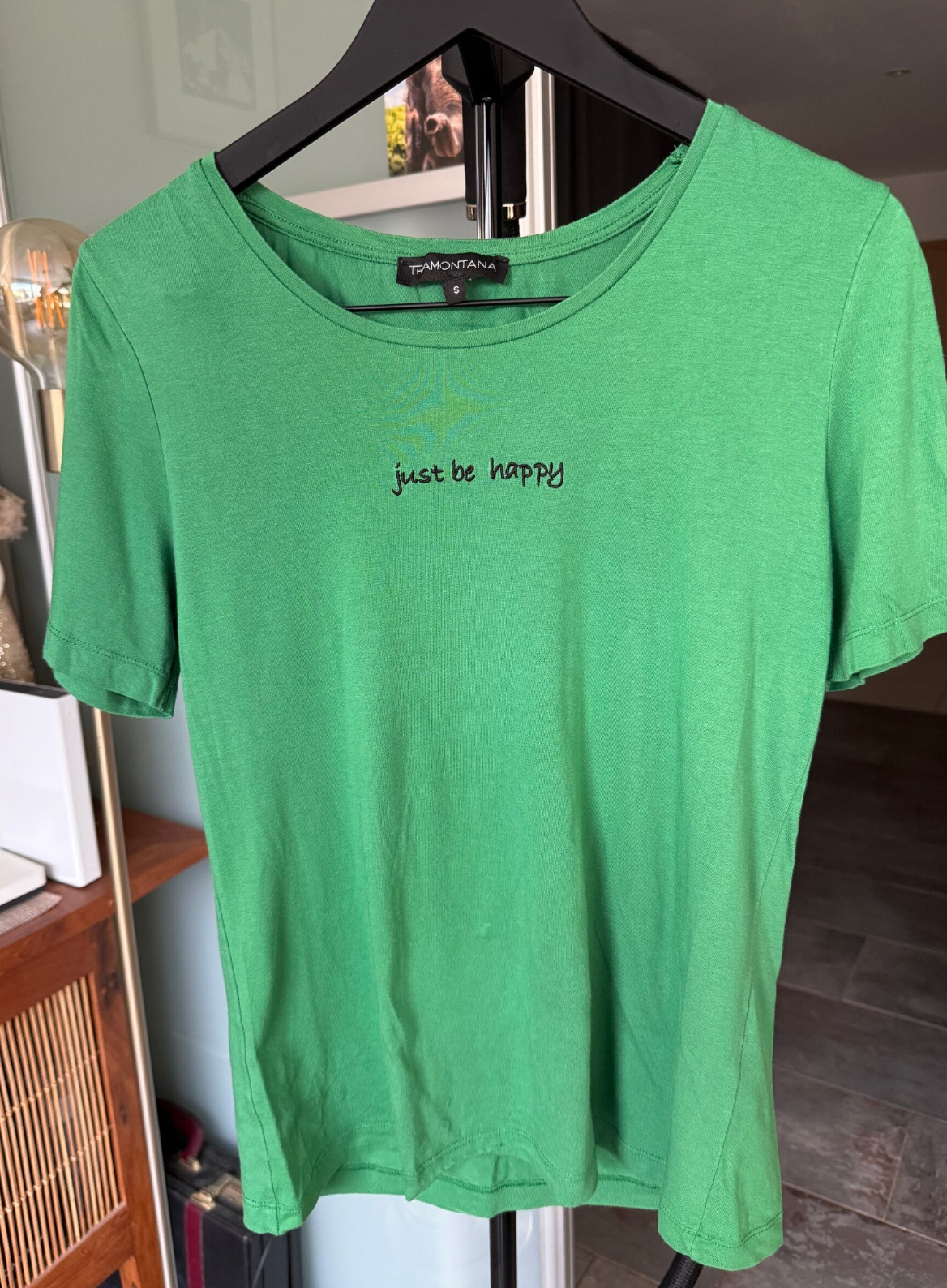 T-shirt vert tramontana - très bon état - S