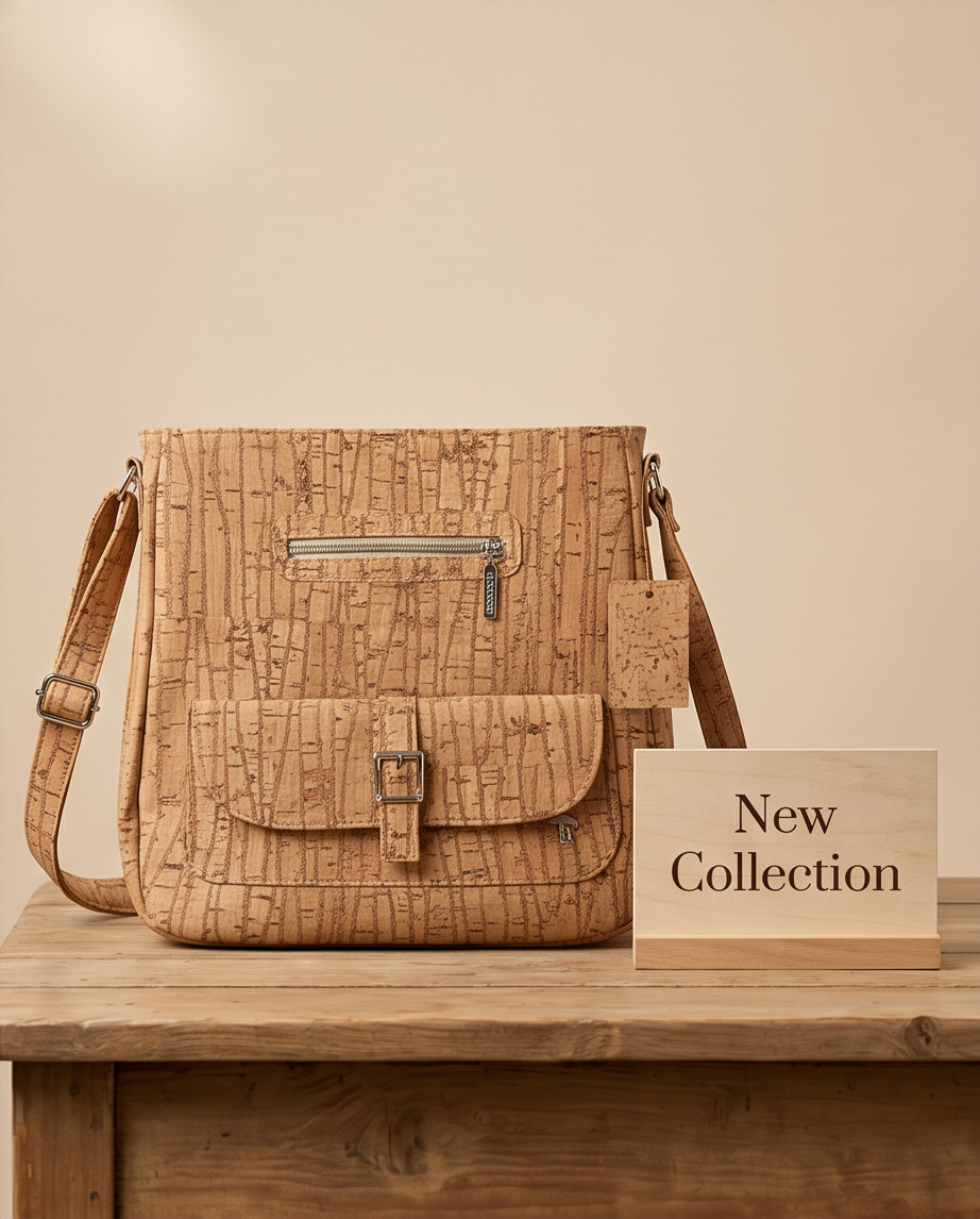 Sac Bandoulière CORKDESIGN — Liège Fait Main — Neuf