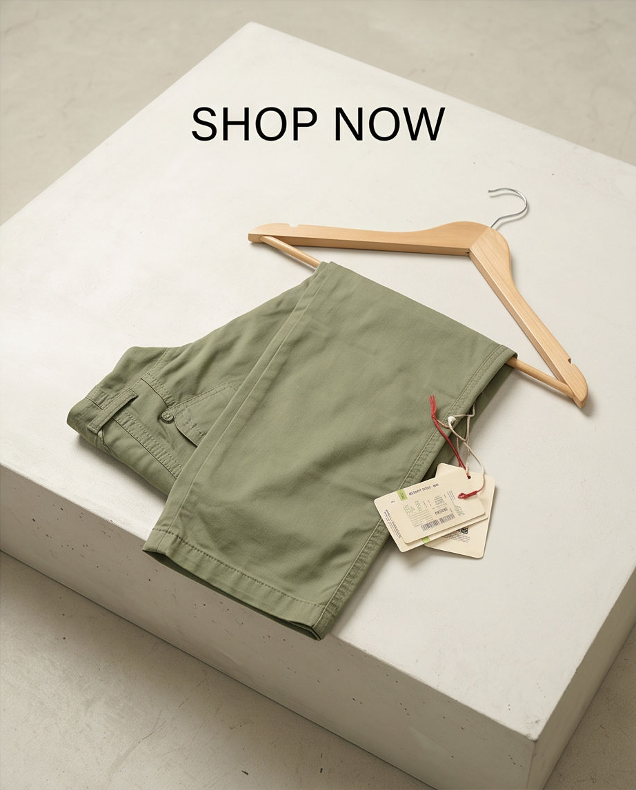 Street One Pantalon 7/8 kaki - neuf - taille 32 & 46