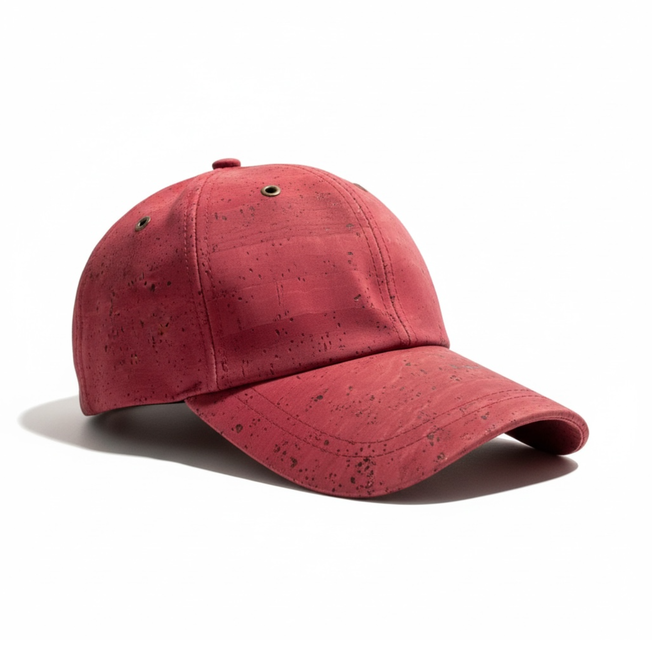 Casquette unique en liège rouge - Style décontracté - neuve