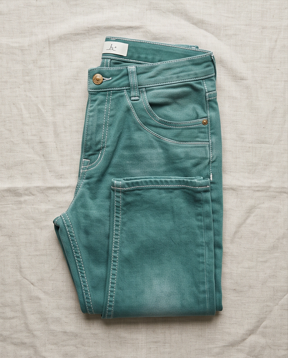 Please pantalon vert foncé — très bon état — taille XS
