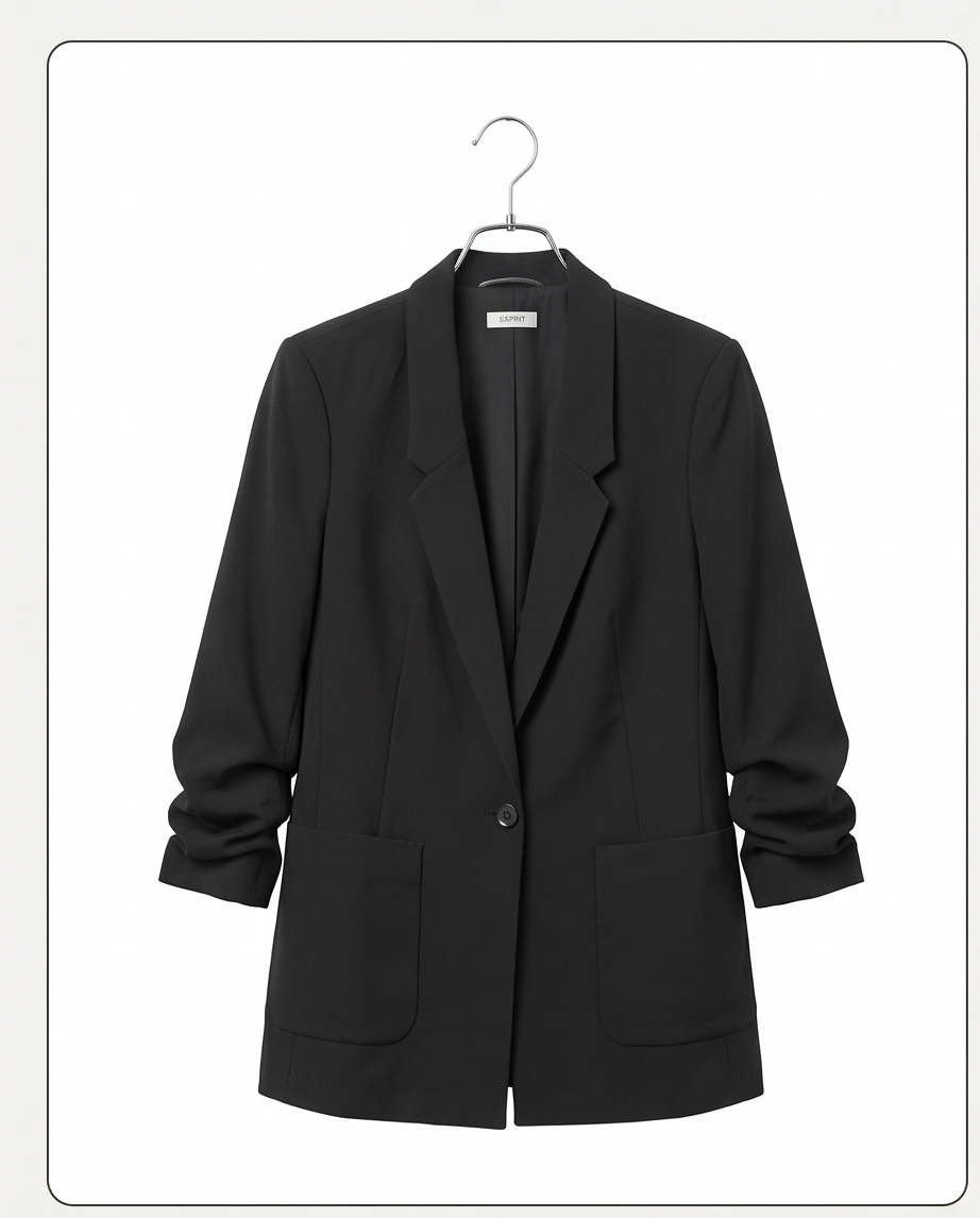 ESPRIT blazer noir - neuf - taille 36
