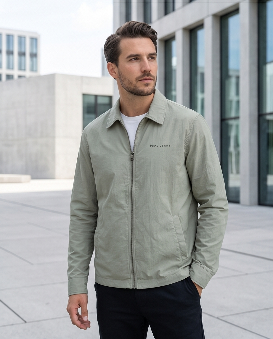 Pepe Jeans veste homme tilleul - neuve - taille M