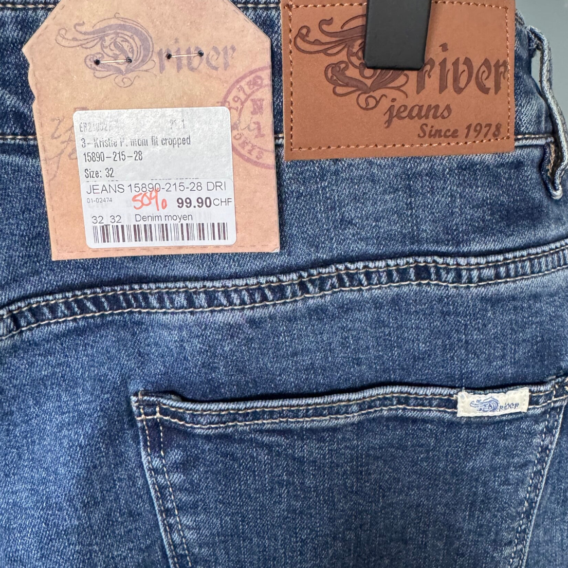 Driver jeans homme - neuf - 32