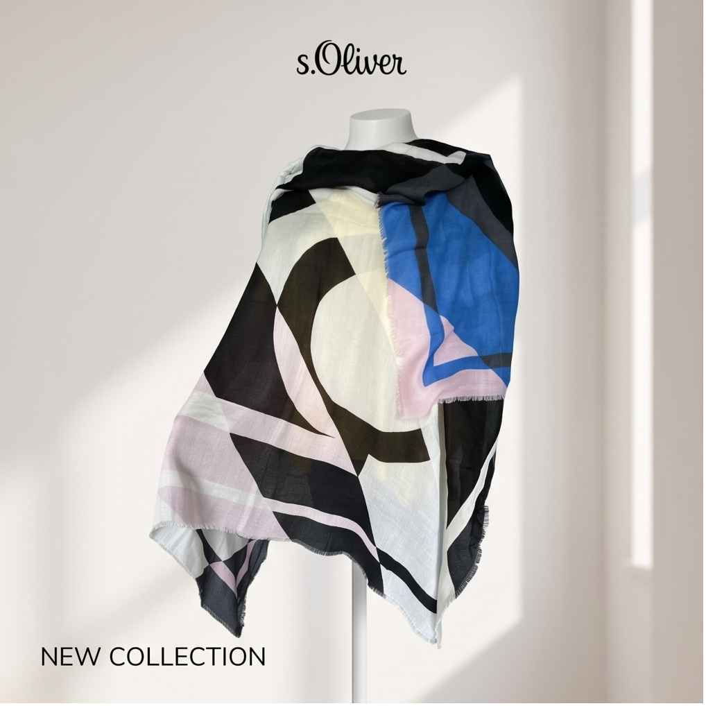 S.Oliver foulard élégant et tendance — neuf