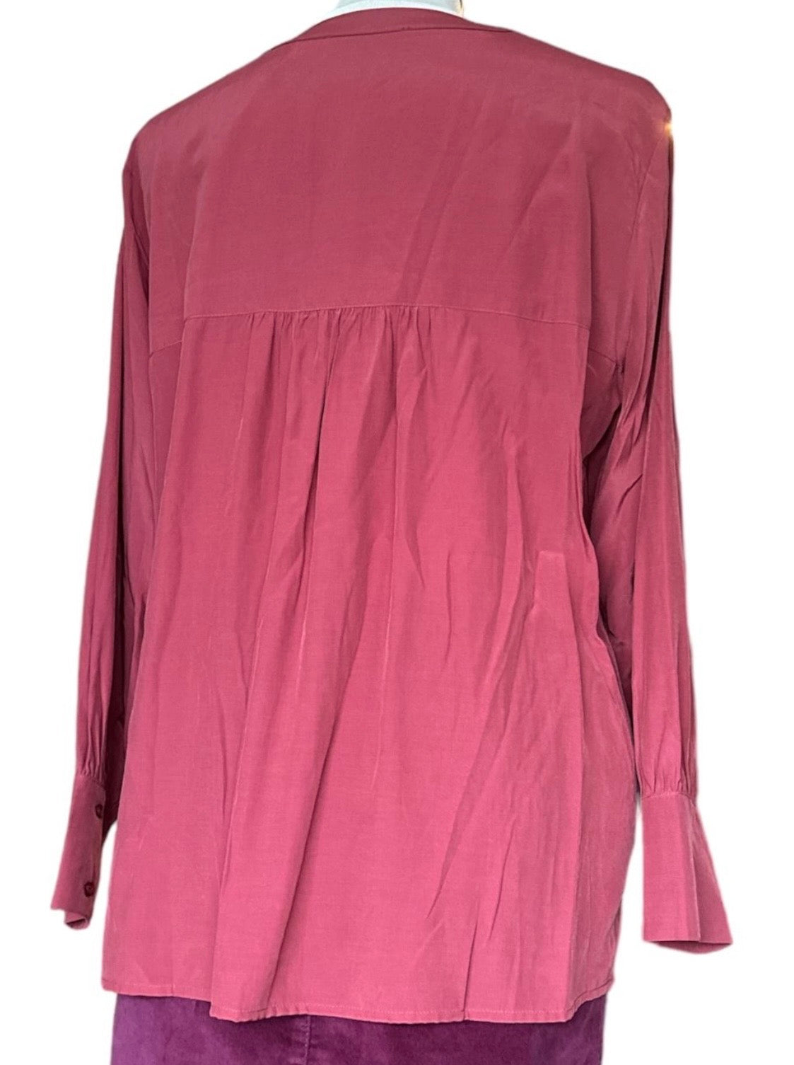 Esprit blouse brique - neuve - 38