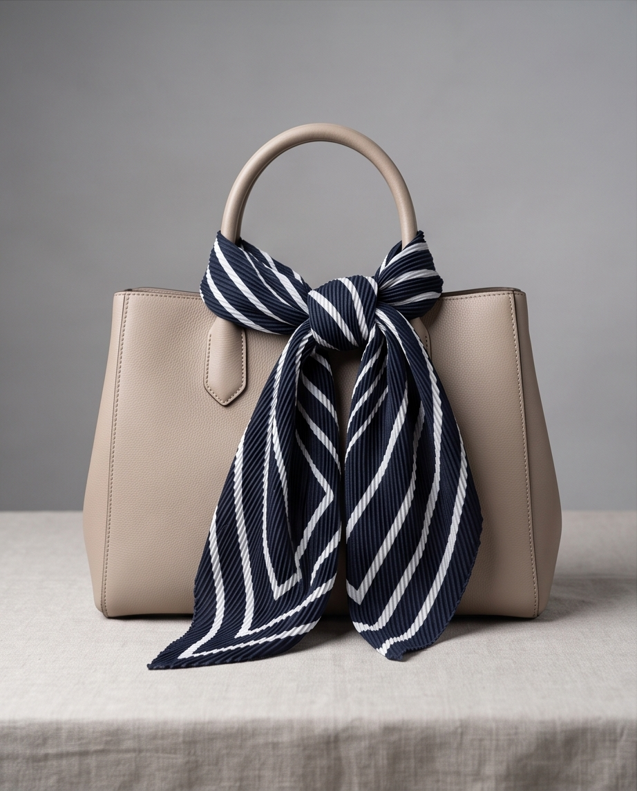 S.Oliver foulard bleu et blanc — neuf