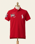 Polo Ralph Lauren Homme Rouge – Brodé – Taille S – Slim Fit