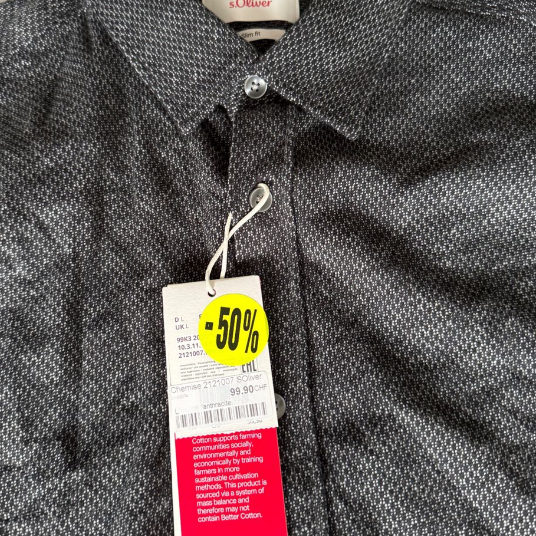 Chemise Homme S.Oliver - Neuf - L