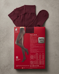 Collant Falke  bordeaux - neuf - S