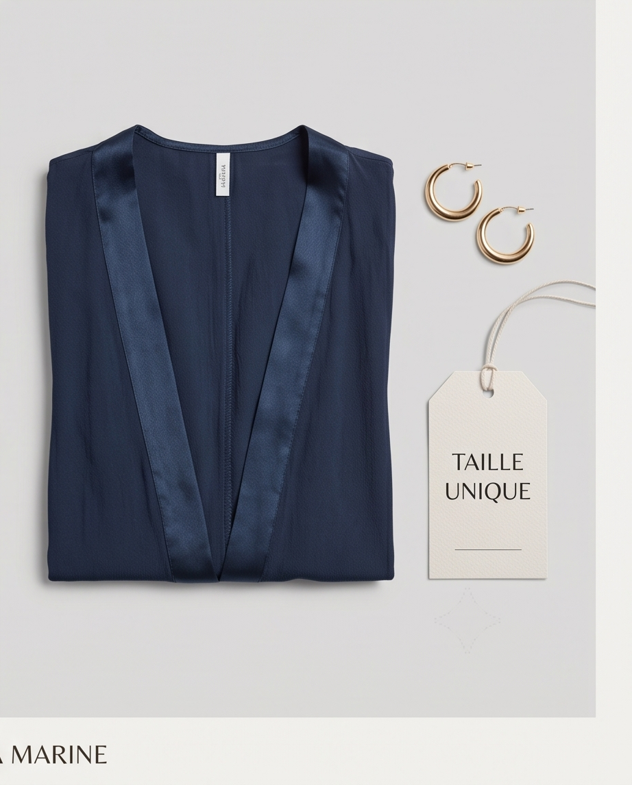 Gilet Farfalla Marine — Neuf — Taille Unique