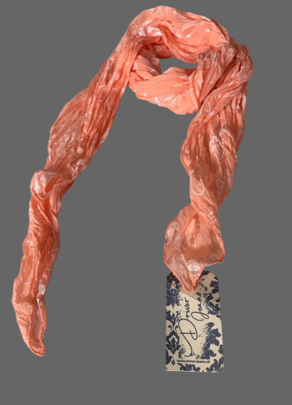 Foulard légère Driver Jeans abricot neuf