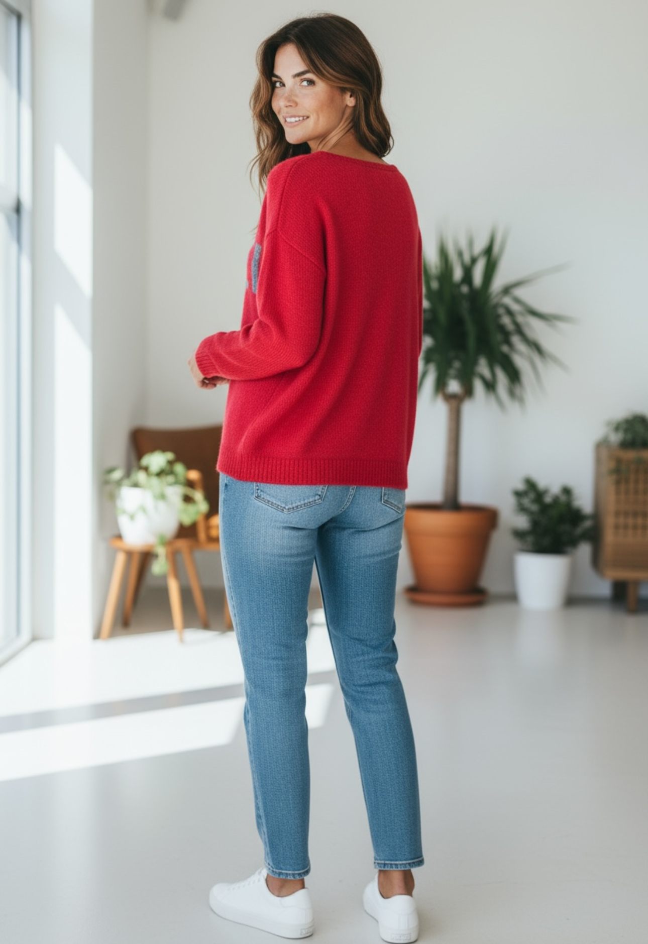 BENETTON Pull - bon état - 38