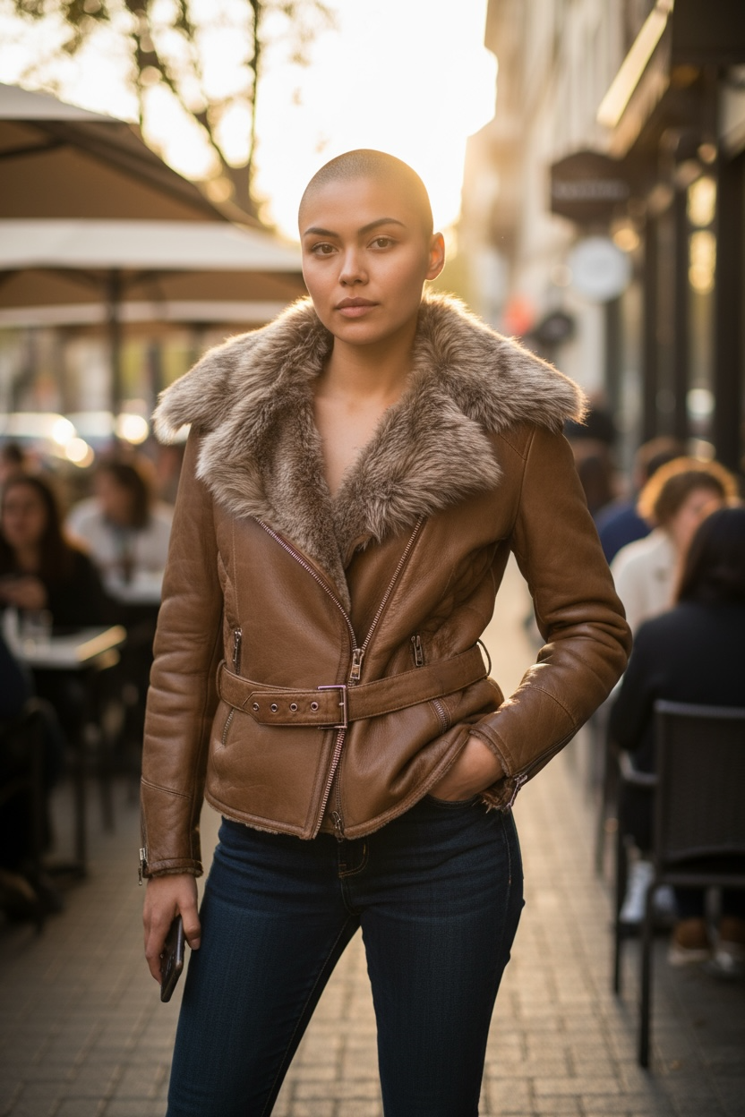Veste Ventcouvert  Aviateur mouton retourné neuve taille 38