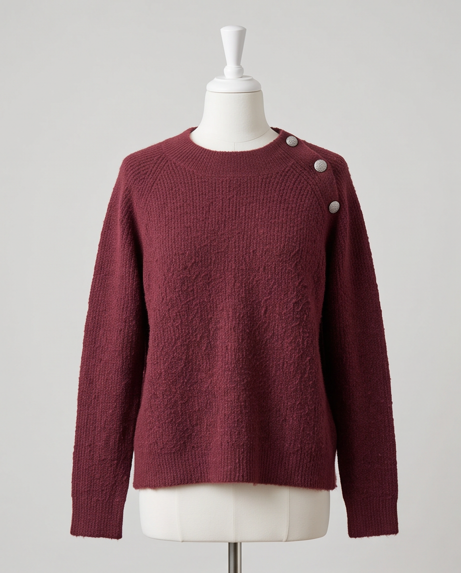 Lpb pull bordeaux — très bon état — taille M/L