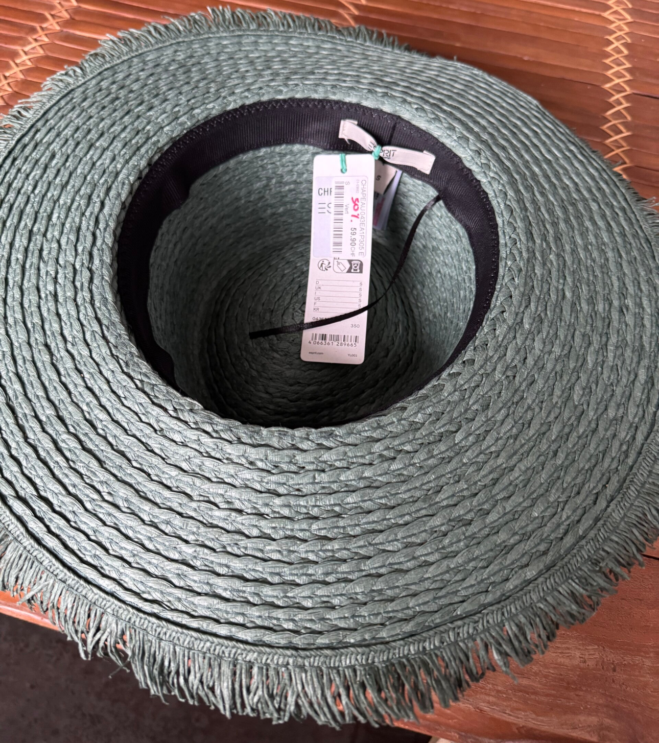 VENDU  Esprit Chapeau -  neuf - S