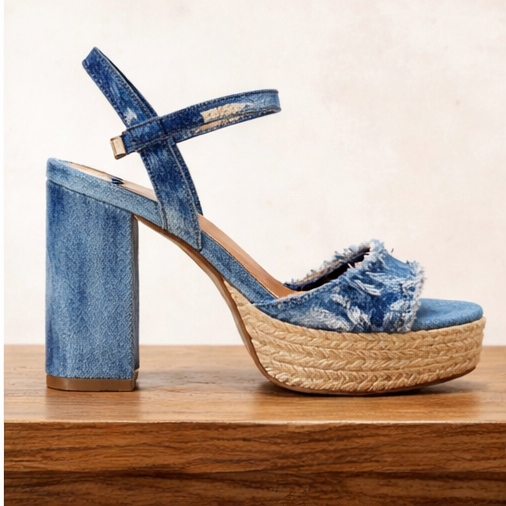 Sandales talons hauts taille 38 comme neuves
